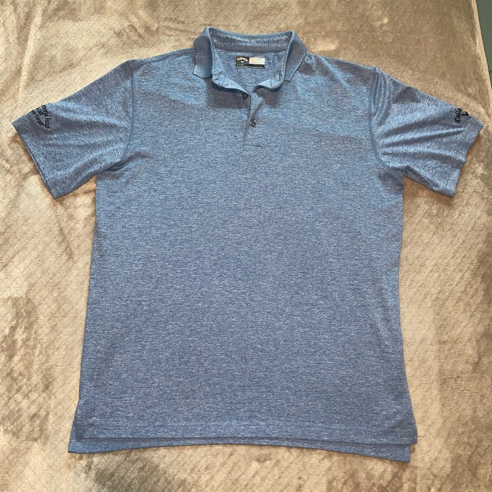 Callaway Golf Polo, Blue, Size Medium